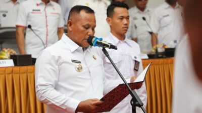 Bupati Lampung Selatan Kukuhkan Pengurus BKAD Kecamatan Natar
