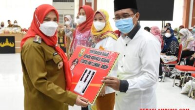 Puluhan Koperasi, 3 UKM, dan 98 UMKM di Bandarlampung Terima Bantuan