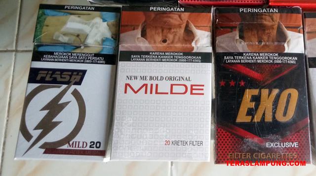 Menelusuri Jejak Peredaran Rokok Ilegal di Lampung