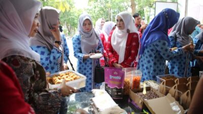Ketua TP PKK Pesisir Barat Kunjungi Sekretariat Swasembada Gizi Lampung Selatan