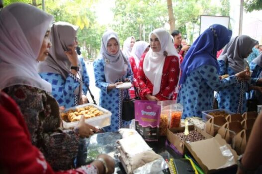 Ketua TP PKK Pesisir Barat Kunjungi Sekretariat Swasembada Gizi Lampung Selatan