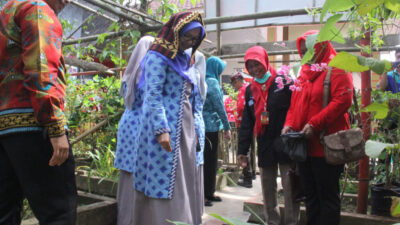 Desa Pasuruan Kecamatan Penengahan Jadi Tujuan Kunjungan Kerja TP PKK Pesisir Barat