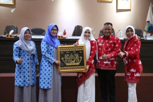 Pemkab Lampung Selatan Terima Kunjungan TP – PKK Kabupaten Pesisir Barat