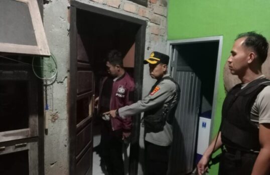 Perampok Bersenjata Api Satroni Kediaman Warga Abungtinggi Lampung Utara