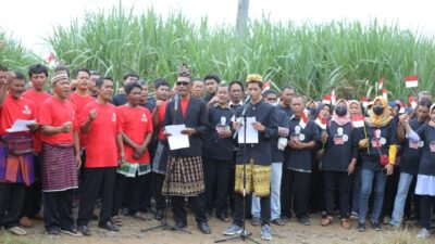 Petebu Pendukung Ganjar Gandeng Petani Tebu Lampung Tengah Dorong Kedaulatan Pangan Nasional
