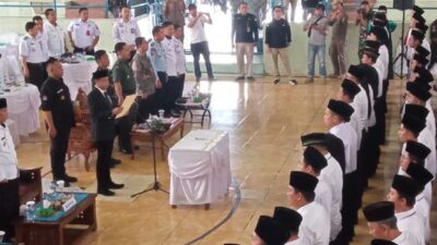 Lantik 115 PPK, Ini Pesan Ketua KPU Lampung Utara