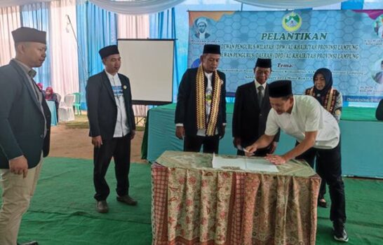 Drs. Matin Pimpin DPW Al-Khairiyah Lampung 