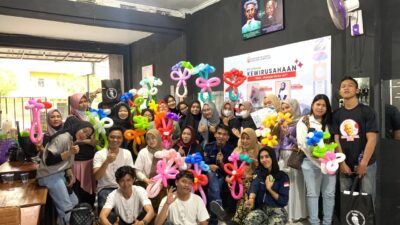 Ganjar Milenial Center Gelar Pelatihan Bouquet Balon Art di Bandar Lampung