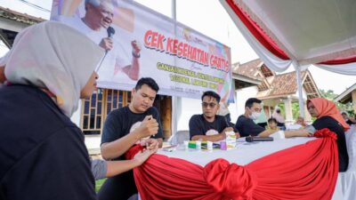 Gandeng Nakes, Ganjar Milenial Center Regional Lampung Timur Beri Layanan Cek Kesehatan dan Konsultasi Gratis