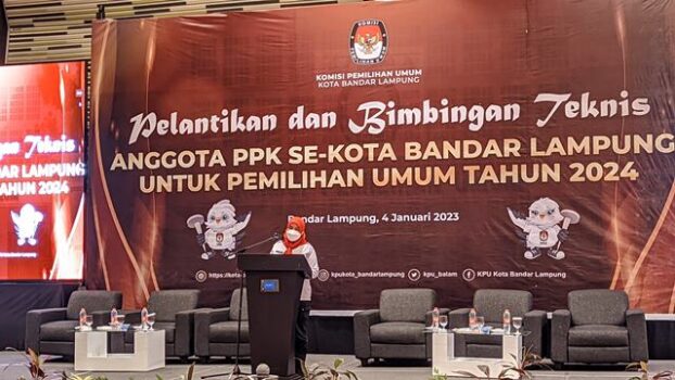 Ini Harapan Walikota Bandarlampung kepada 100 PPK yang Baru Dilantik