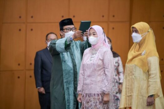 Prof. Lusmeilia Afriani Resmi Jabat Rektor Unila Periode 2023-2027