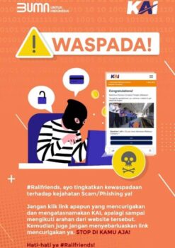 Masyarakat Diingatkan Waspada Penipuan Berkedok Promo KAI