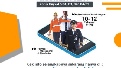 KAI Buka Rekrutmen Eksternal, Pendaftaran Hingga 12 Februari