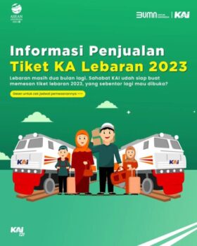Mulai 26 Februari, Tiket KA Lebaran Sudah Dapat Dipesan