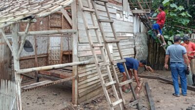 Pemkab Lampung Utara Salurkan Bantuan Pangan bagi Terdampak Banjir