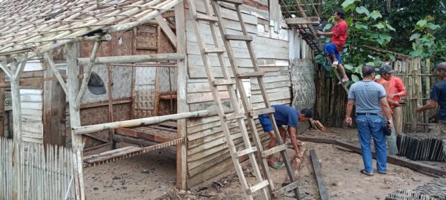 Pemkab Lampung Utara Salurkan Bantuan Pangan bagi Terdampak Banjir
