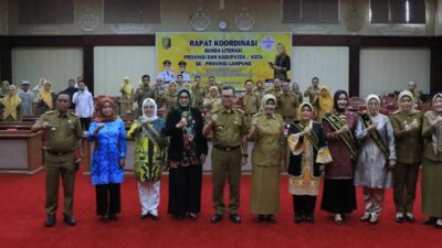 Sekdaprov Lampung Buka Rakor Bunda Literasi Provinsi dan Kabupaten/Kota