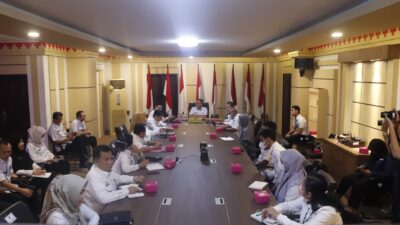 Sekdaprov Lampung Pimpin ‘Entry Meeting’ Badan Pemeriksa Keuangan