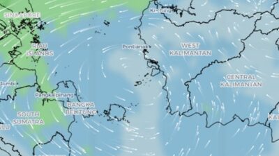 Borneo Vortex: Sistem Tekanan Udara Rendah yang Memicu Banjir di Lampung Tengah dan Lampung Timur