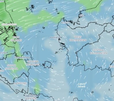 Borneo Vortex: Sistem Tekanan Udara Rendah yang Memicu Banjir di Lampung Tengah dan Lampung Timur