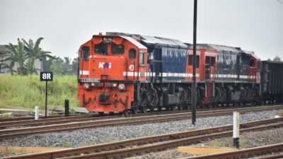 Angkut 23,8 Juta Ton Barang, Kinerja Angkutan Barang Divre IV Tanjungkarang Terus Meningkat