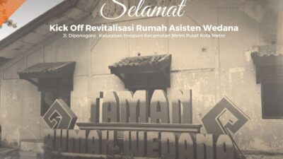 Jelang ‘Kick Off’ Revitalisasi Rumah Wedana, Walikota Metro Keluarkan Perwali Cagar Budaya