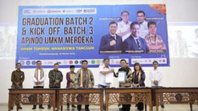 Batch 2 Berjalan Sukses, Apindo UMKM Merdeka Batch 3 Dimulai