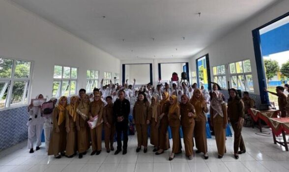 Mingrum Gumay Sampaikan Pemahaman Ideologi Pancasila di Trimurjo