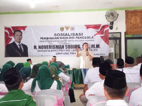 Noverisman Subing Ajak Warga Lamtim Lestarikan Nilai-Nilai Pancasila