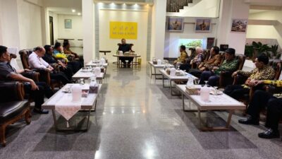 Plt Rektor dan Rektor Terpilih Unila Audiensi dengan Gubernur Lampung