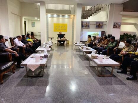 Plt Rektor dan Rektor Terpilih Unila Audiensi dengan Gubernur Lampung