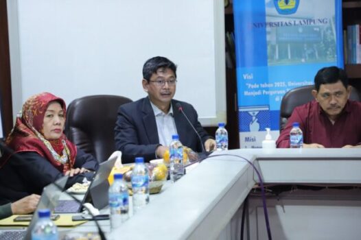 Unila dan Dewas BLU Gelar Rapat Koordinasi