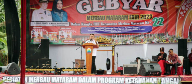 Bupati Lamsel Buka Merbau Mataram Fair 2023