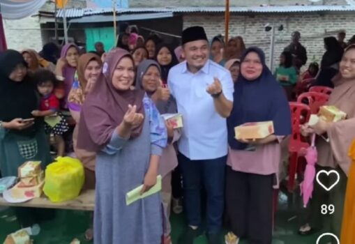 Wahrul Lakukan Reses di Desa Kalisari Natar