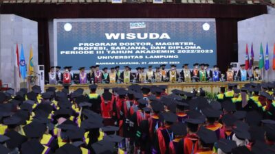 Unila Mewisuda 897 Lulusan