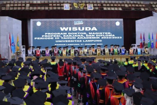 Unila Mewisuda 897 Lulusan