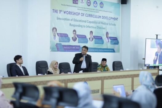 FK Unila dan Tim RSPTN menggelar Workshop Curriculum Development “Innovation of Educational Capability of Medical Schools Responding to Infectious Diseases”