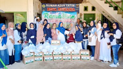Sahabat dan Alumni SMP Negeri 1 Metro 1987-1990 Bagikan 15.000 Paket Sembako