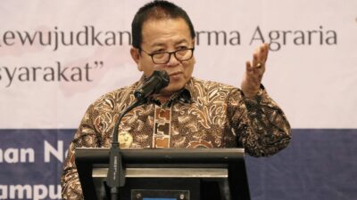 Gubernur Arinal Djunaidi Buka Rakor Gugus Tugas Reforma Agraria