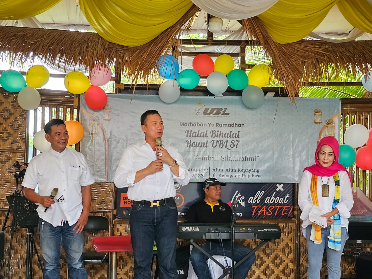Dihadiri Dosen dan Alumni 4 Fakultas, Reuni IKA UBL 87 Berlangsung Meriah