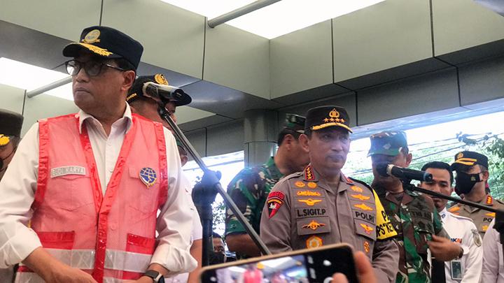 Tinjau Arus Mudik di Pelabuhan Bakauheni Bersama Panglima TNI dan Kapolri, Ini Kata Menhub