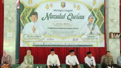 Pemprov Lampung Gelar Peringatan Nuzulul Quran 1444 H