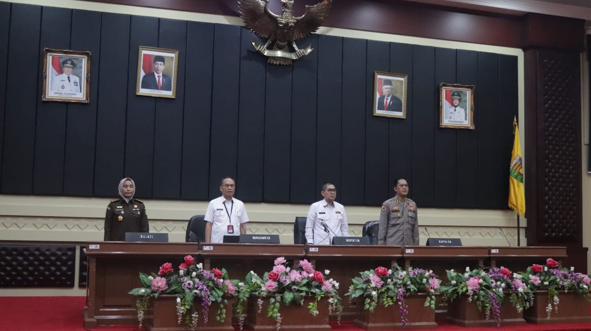 Gubernur Lampung Buka Sosialisasi MoU APIP dan Aparat Penegak Hukum
