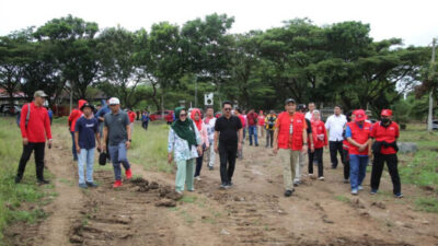 Tim PMI Provinsi Lampung Survei Lokasi Acara Jumbara PMI IX