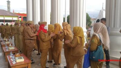 Halalbihalal Pemkot Bandarlampung, Ini Pesan Walikota Eva Dwiana