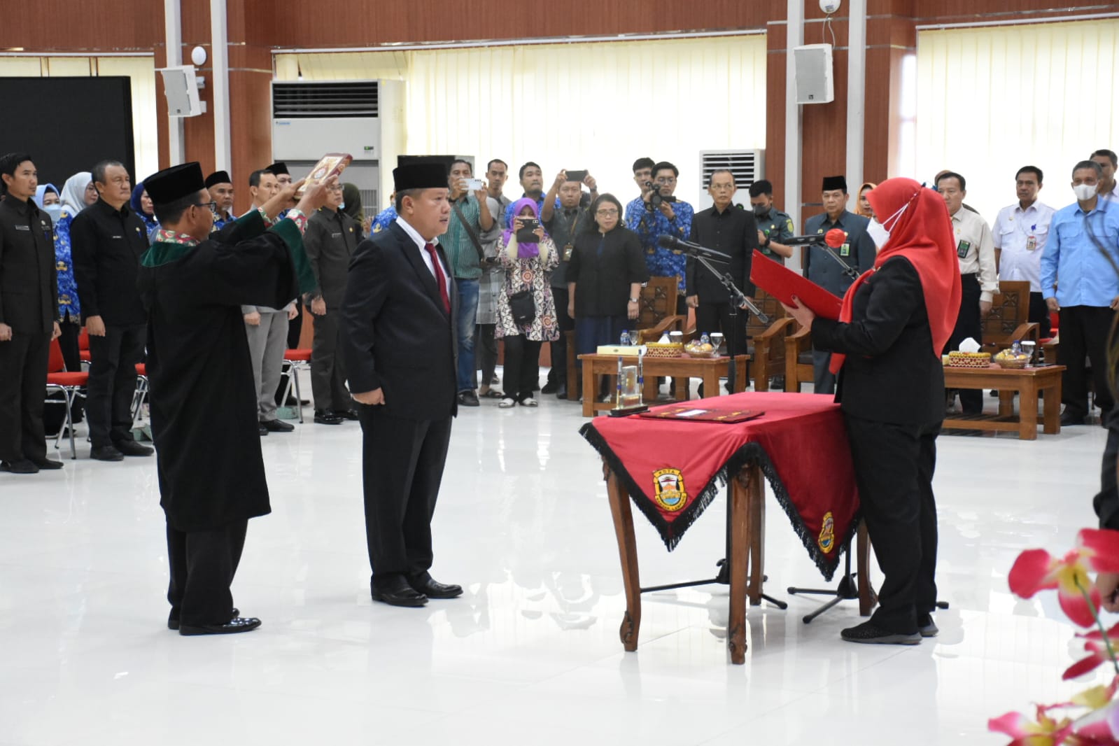 Iwan Gunawan Dilantik Sebagai Sekda Kota Bandarlampung