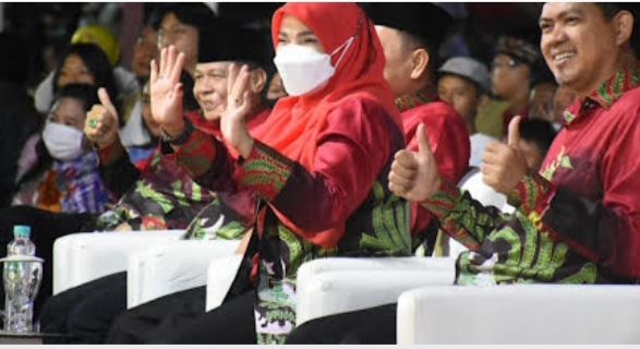 Walikota Eva Dwiana Buka MTQ ke-52 tingkat Kota Bandarlampung
