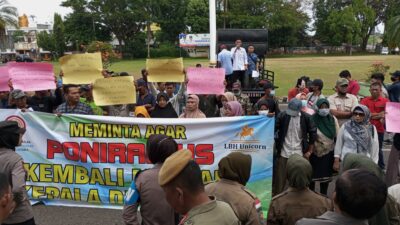 PGK Lampung Utara Desak Pemkab Berhentikan Kepala Desa Subik dari Jabatannya