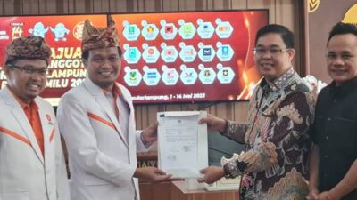 PKS, Partai Pertama yang Mendaftarkan Bakal Calon Anggota Dewan ke KPU Lampung
