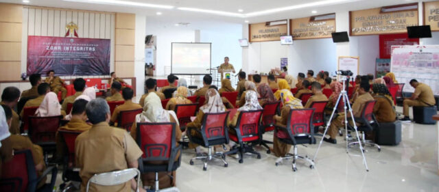 Bupati Lampung Selatan Canangkan Zona Integritas di 8 OPD